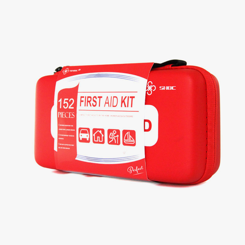 Factory Customization CE/FDA Medical EVA Waterproof Travel Car First Aid Emergency Kit with Supplies